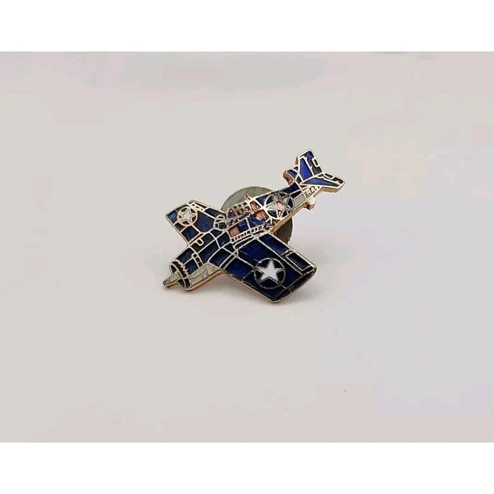 L@@K F4F WILDCAT WW2 HAT LAPEL PIN US NAVY MARINES WING GIFT WW‎ 2